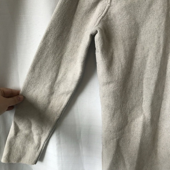 Jigsaw Cashmere Sweater Size Small Light Gray - Picture 11 of 13